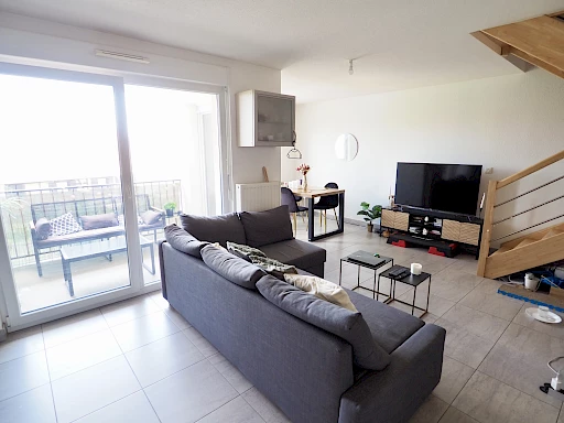 Beau F3 récent de 72m2 loué. - 3