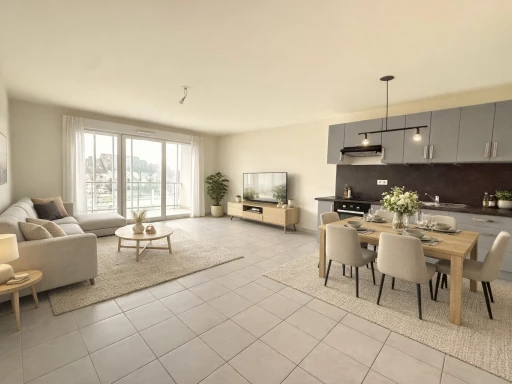 OSTWALD , beau 2 pièces de 56 m2 avec terrasse, parking. - 1
