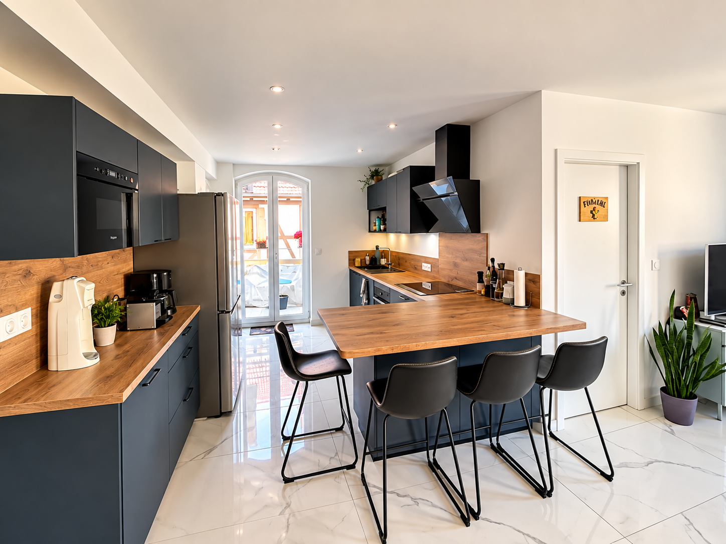 Superbe appartement 4 pièces lumineux de 92,7 m2 + parkings