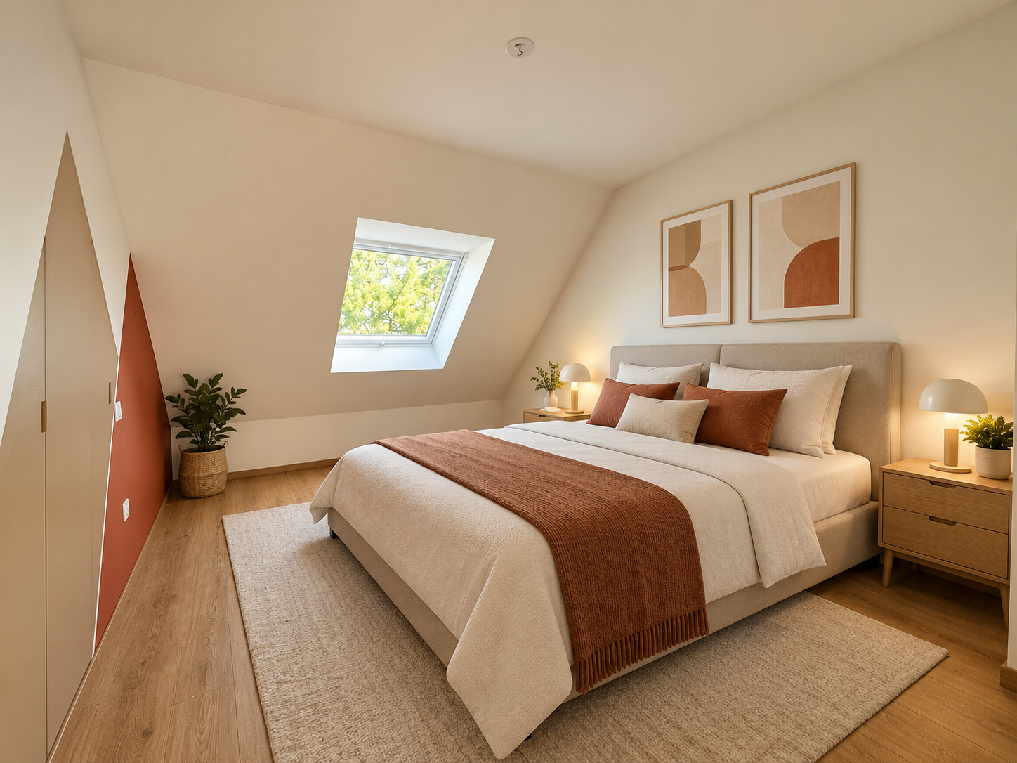 Appartement 3 pièces en attique   80,23 m2 habitables   96,57 m2 au sol